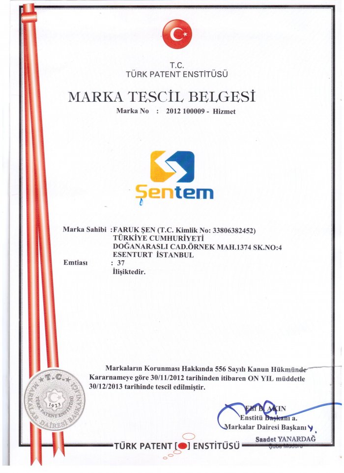 Marka tescil belgesi