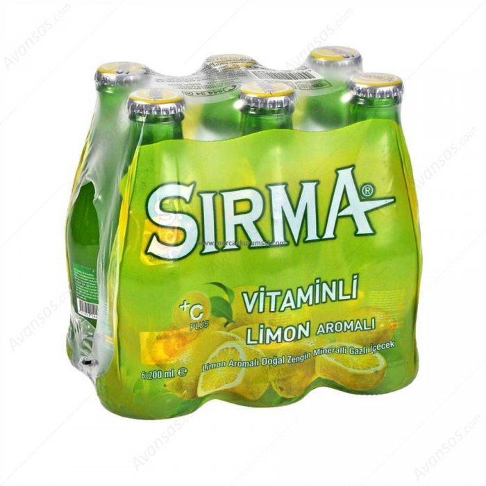 sırma limonlu soda 24 lü